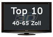 Top 10 3D-Fernseher 40-65 Zoll