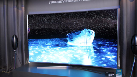 Samsung SUHD TVs auf der CES 2015