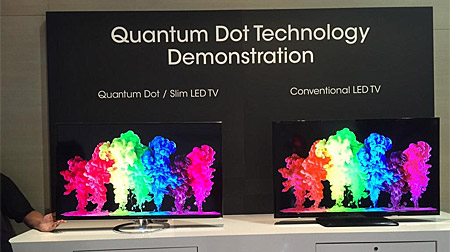 Sharp TV mit Quantum Dots